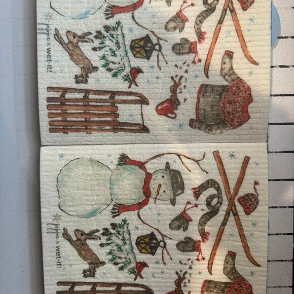 Wet-It! Swedish Treasures Dishcloth & Cleaning Cloth -Set of 2 - Picture 1 of 3